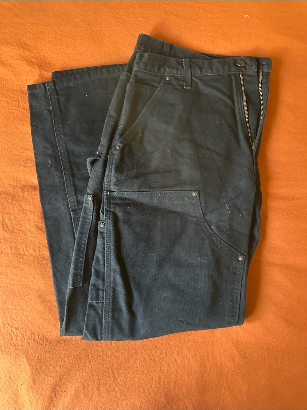 Carhartt Black Cargo Work Pants